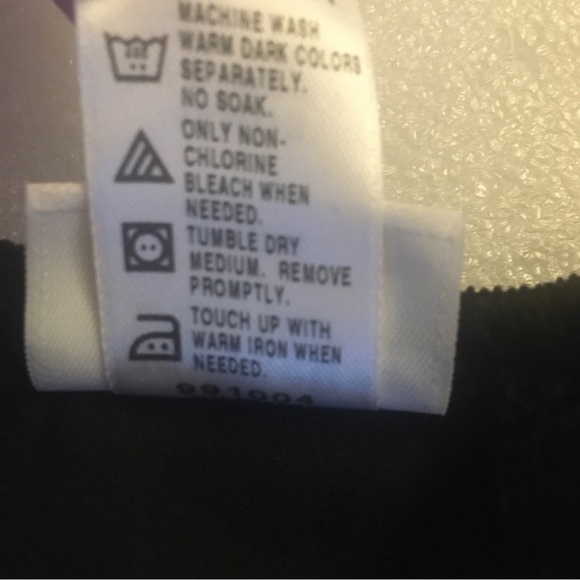 Oshkosh~Black Overalls~Corduroy with Flowers on Bib~18 Mos~VGUC~Lightweight - Picture 6 of 10